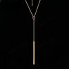 Chain Long Necklaces & Pendants Rose Gold